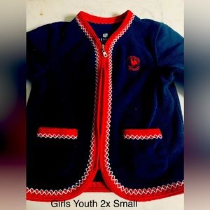 Primrose uniforms: Jewel Neck Microfleece Jacket